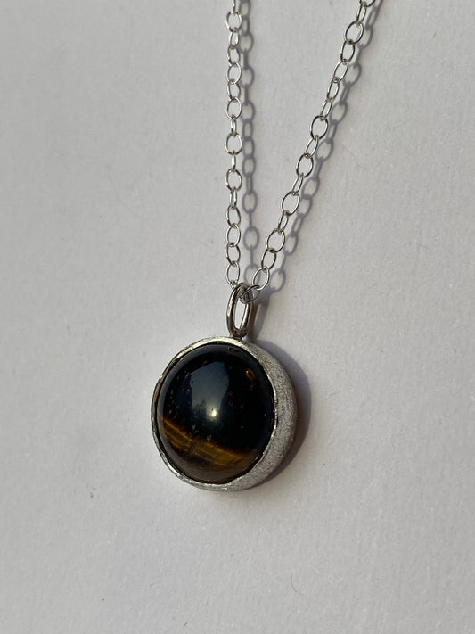 Elsker deg- Anheng med tigerøye