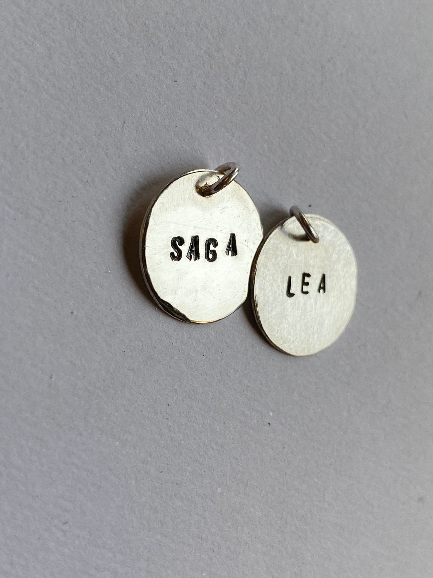 Kampanje Plate 16 mm med navn/tekst eller bokstav