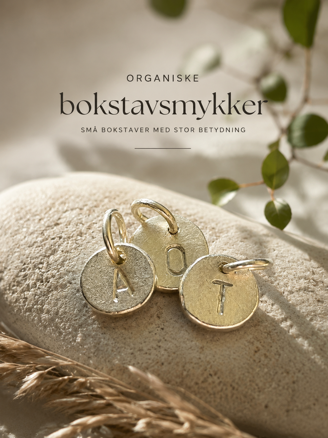 Organisk bokstavsmykke